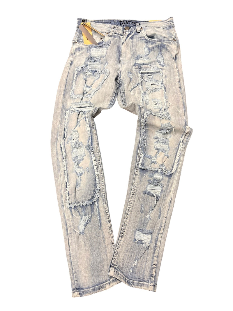 TAKER Slim Fit Distressed Jean [ T4057] for Men