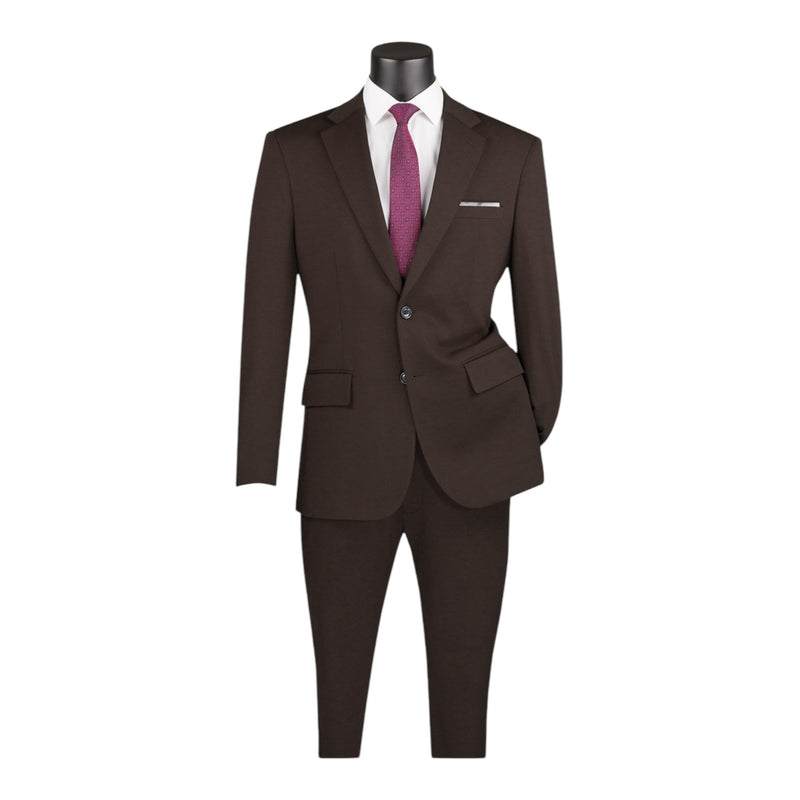 Super Stretch Single Breasted 2 Buttons Slim Fit by VINCI