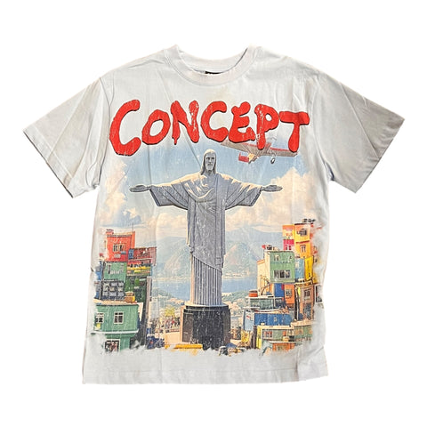 CONCEPT "FAVELA" TEE - BBY BLUE (CTEE_50 (2))