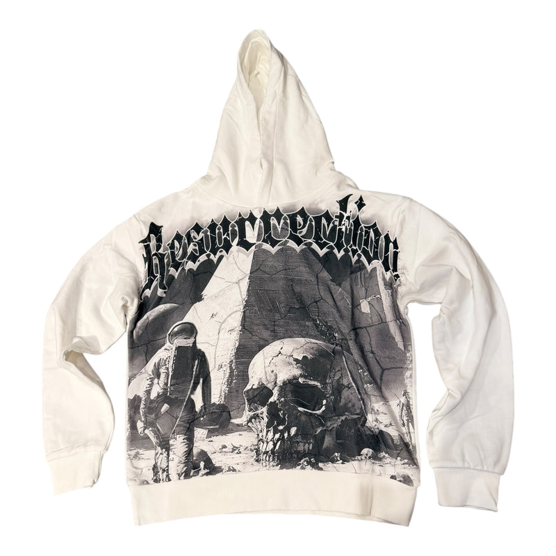CONCEPT "Resurrection" White (CH_008) HOODIE