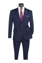 Super Stretch Single Breasted 2 Buttons Slim Fit by VINCI
