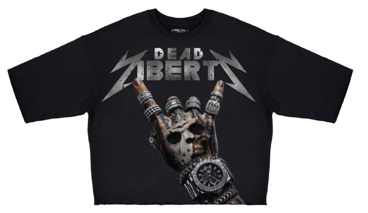 DEAD LIBERTY CROPPED TEE (RK1481642) by Roku Studio