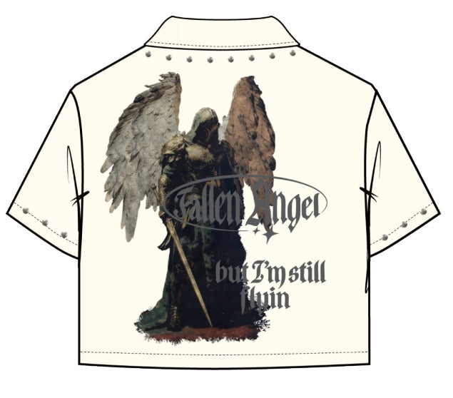 FALLEN ANGEL SHIRT FROM ROKU (RK1481725)