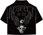 RESPECT OR DIE CROPPED TWILL SHIRT (RK1481885) by Roku
