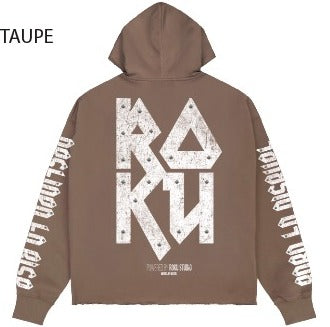 Roku Studio Men's Riot Spirit Cropped Fleece Hoodie [RK5481777-DKT]