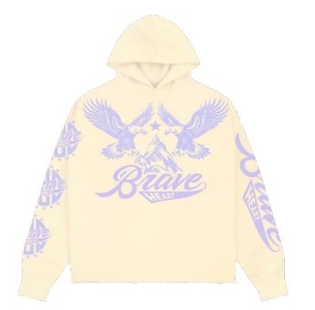ROKU STUDIO BRAVE HEART BOXY FLEECE HOODIE (RK5481806)