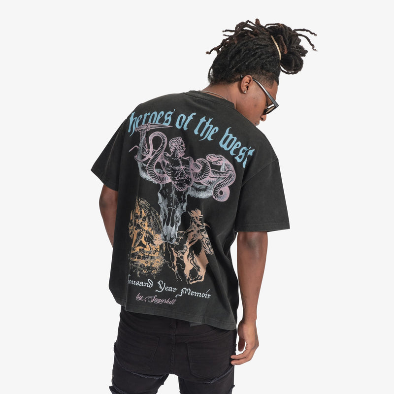 "MEMOIR" T-SHIRT (SH25-SPR1-44)by Sugarhill