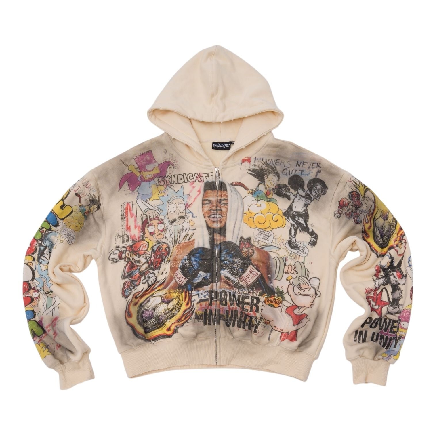 The Syndicates "UNITY" ZIP UP-BONE OS (SYNH_28)