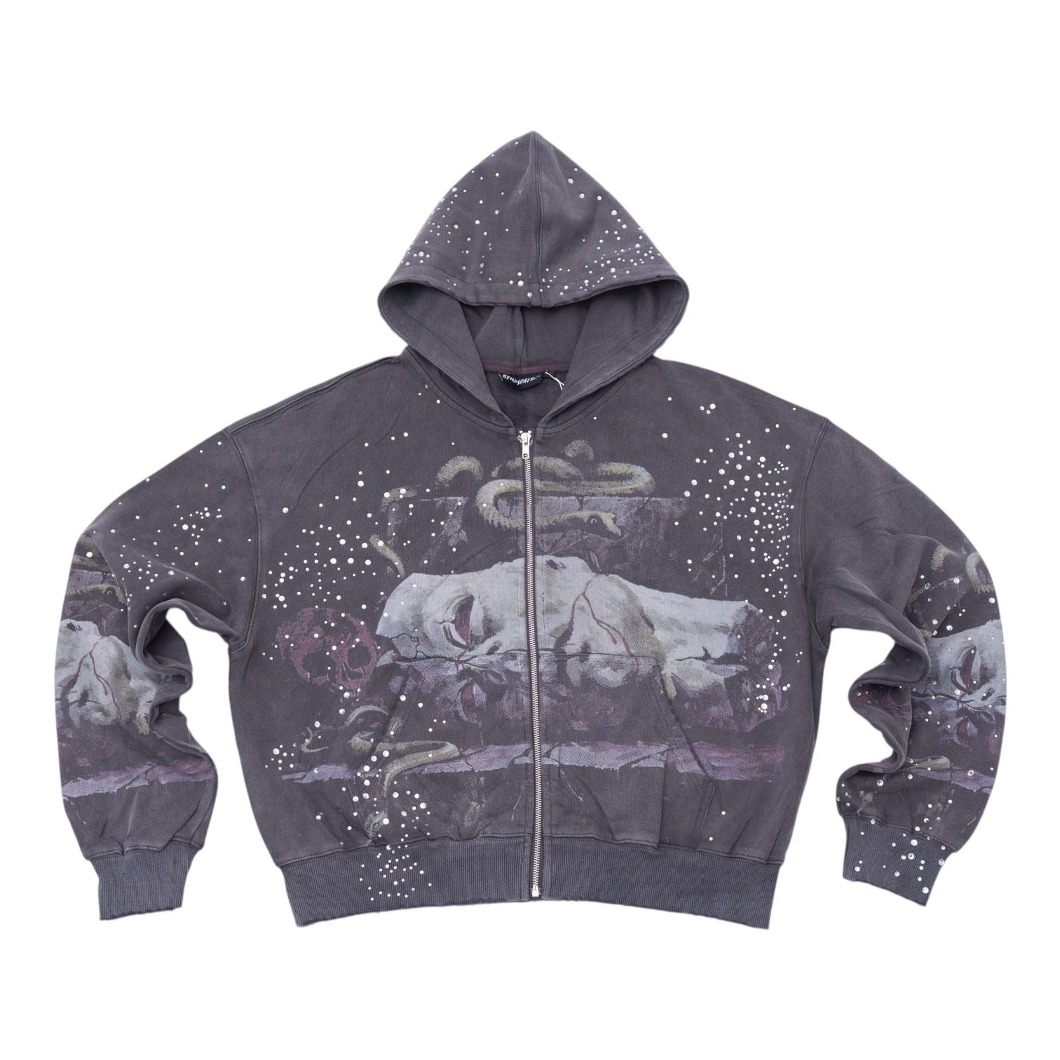 The Syndicates "Statue" Zip Up- Gry W (SYNH_32 (2))