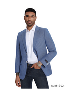 LT BLUE SPORTS BLAZER by Tazzio