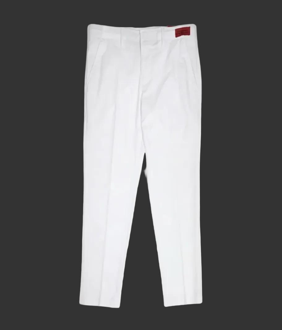 Mazari white dress pants