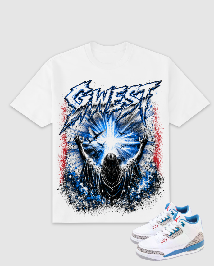 G WEST SAINT OF LIGHT TEE