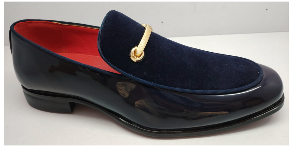 Terroni Gold Buckle Loafers