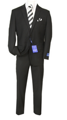 Slim Fit Black Suit