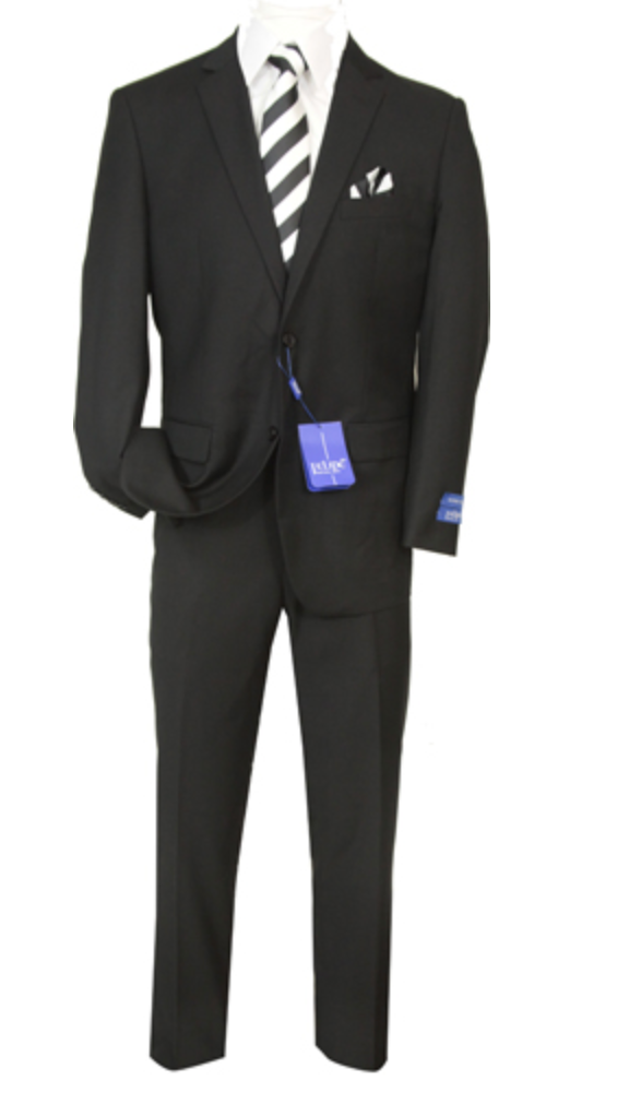 Slim Fit Black Suit