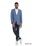 LT BLUE SPORTS BLAZER by Tazzio