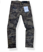 ARKETYPE Rhinestone Slim Straight-Fit Stretch Jeans P553