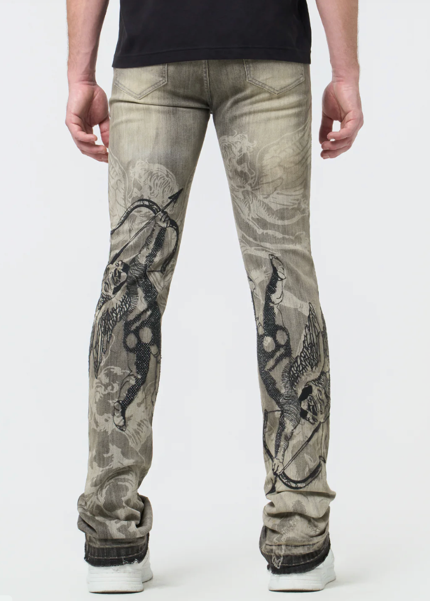 Waimea Stacked Laser, Rhinestone denim [M8567D] for men