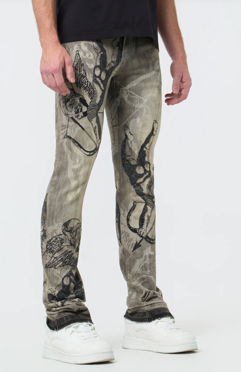 Waimea Stacked Laser, Rhinestone denim [M8567D] for men
