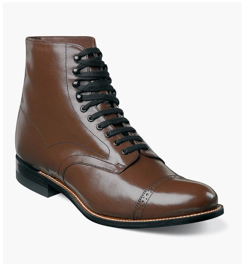 Stacy Adams Madison Cap Toe Boot