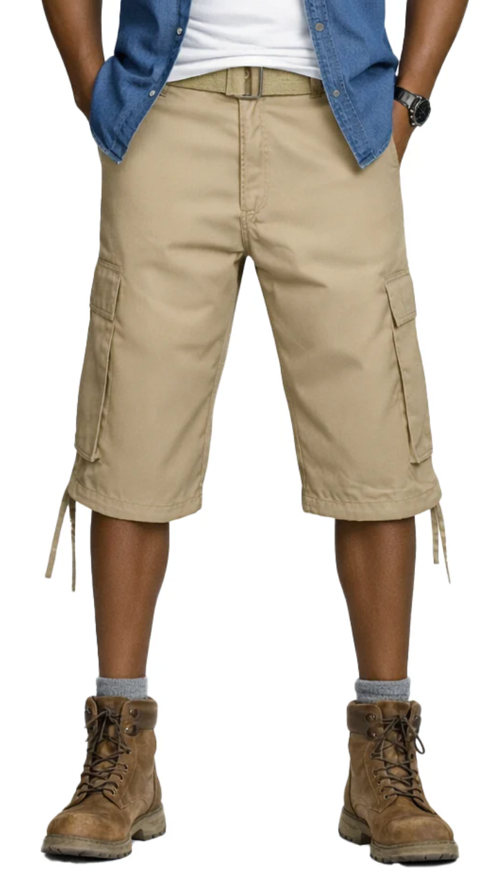 AS1505 Cargo Shorts with Belt