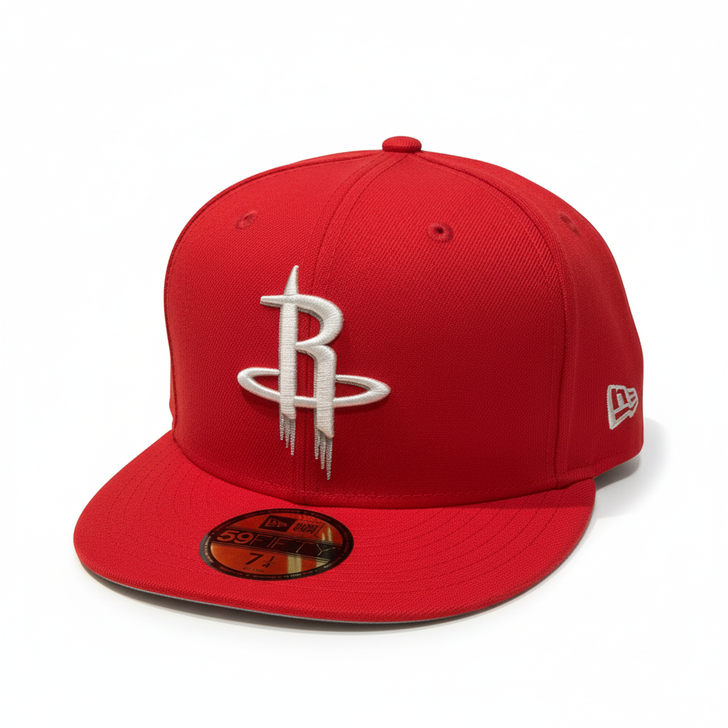 New Era Houston Rockets Fitted Cap