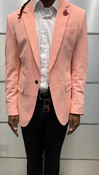 Solid color Blazer by TR PREMIUM