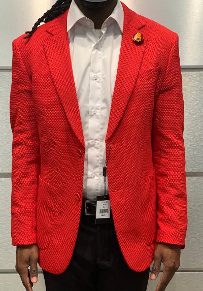 Solid color Blazer by TR PREMIUM