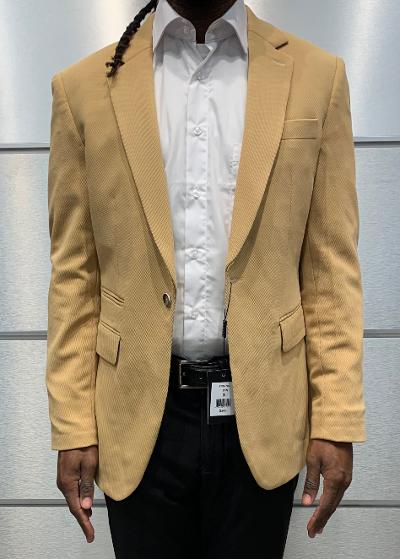 Solid color Blazer by TR PREMIUM